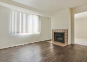 Thumbnail 50 of 61 - Fireplace with Wood inspired Flooring