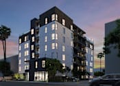 Thumbnail 2 of 15 - Stunning new building with beautiful designs at Skylar At Sunset, Los Angeles, 90027 