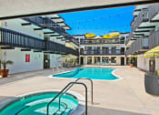 Thumbnail 17 of 22 - Resort-like hot tub, swimming pool and a picnic area on the side