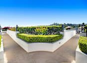 Thumbnail 88 of 88 - a view of the roof terrace with hedges and plants