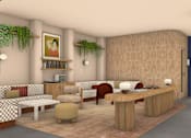 Thumbnail 6 of 15 - Lounge at Skylar At Sunset, Los Angeles, CA 