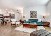 Thumbnail 5 of 50 - Open floorplan with wood-inspired floors throughout
