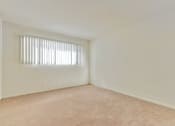Thumbnail 11 of 14 - Bedroom with carpeting, vertical blinds on the window