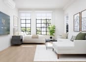 Thumbnail 22 of 25 - Studio featuring sleek finishes and cozy living