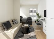 Thumbnail 8 of 15 - Fully furnished studio, move right in at Skylar At Sunset, California 