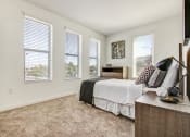 Thumbnail 9 of 50 - Window treatments include horizontal blinds and roller shades