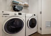 Thumbnail 5 of 59 - a washer and dryer in a laundry room