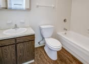 Thumbnail 15 of 25 - Apartment Bathroom at The Woods of Eagle Creek