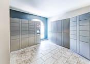 Thumbnail 29 of 39 - Parcel pending lockers at Woods of Fairfax, providing secure storage for packages awaiting pickup by residents.