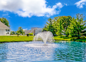 Thumbnail 14 of 18 - Scenic pond at Thompson Village Apartments, Indiana, 46227