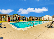 Thumbnail 13 of 18 - Outdoor swimming pool at Thompson Village Apartments, Indianapolis, IN