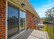 Thumbnail 8 of 15 - Balcony at Cambridge Square Apartments in Flint.