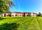 Thumbnail 18 of 18 - Elegant exterior view at Thompson Village Apartments, Indianapolis