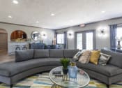 Thumbnail 13 of 19 - Clubhouse Entertainment Area with Ample Seating at Ashmore Trace