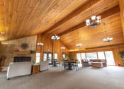 Thumbnail 5 of 23 - Clubhouse Interior with ample seating seating at Woodbridge Apartments