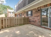 Thumbnail 19 of 21 - Fenced outdoor patio at Ashley Pointe Apartments