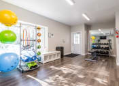 Thumbnail 7 of 63 - Fitness Center at Woodbridge Apartments Bloomington