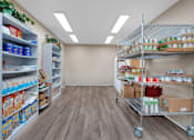 Thumbnail 9 of 19 - Food pantry at Briarwood Apartments in Lexington.