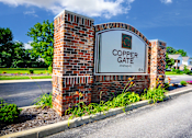 Thumbnail 16 of 16 - Monument sign at Copper Gate, Indiana, 47909