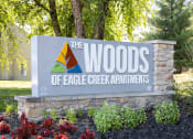 Thumbnail 24 of 25 - Outdoor Welcome Sign at The Woods of Eagle Creek