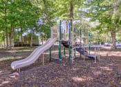 Thumbnail 8 of 25 - Playground equipment and slide at The Woods of Eagle Creek