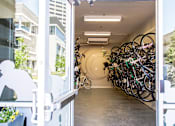 Thumbnail 34 of 41 - Cycle Storage Center with Restore Station at Quarry at River North Apartments, Indianapolis, IN 46240