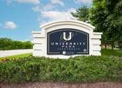 Thumbnail 18 of 18 - Monument Sign at the entrance to University Park Apartments