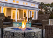 Thumbnail 8 of 25 - Firepit Patio at Westport Apartments, Norfolk, VA