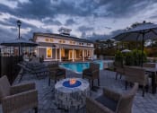 Thumbnail 6 of 25 - Outdoor Firepit Patio at Westport Apartments, Norfolk