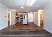 Thumbnail 26 of 37 - Spacious living area with open kitchen layout at The Lyric Apartments, Washington, 98102