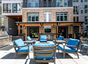 Thumbnail 6 of 37 - Rooftop Seating Area at The Lyric Apartments, Seattle, WA 98102