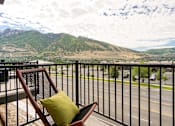 Thumbnail 8 of 21 - Balcony with mountain and city views at Liberty Point Apartments, Draper