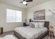 Thumbnail 15 of 18 - Bedroom with window at Liberty Square Apartments - Saltlake City, UT Apartments, Saltlake City