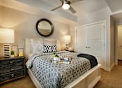 Thumbnail 9 of 16 - Primary Bedroom at Liberty Crest Apartments, Salt Lake City, UT