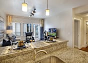 Thumbnail 7 of 16 - Modern Kitchen at Liberty Crest Apartments, Utah, 84111
