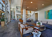 Thumbnail 14 of 16 - Community Lobby at Liberty Crest Apartments, Utah, 84111