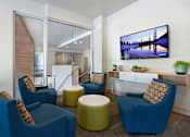 Thumbnail 13 of 16 - Modern Lounge at Liberty Crest Apartments, Utah