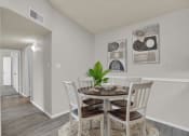 Thumbnail 2 of 18 - a dining nook in the model apartment at Rock Creek in Cordova