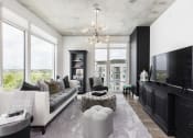 Thumbnail 22 of 42 - large living room with floor to ceiling windows at Lake Nona Pixon, Orlando, FL