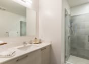 Thumbnail 27 of 42 - frameless glass shower  at Lake Nona Pixon, Orlando