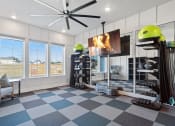 Thumbnail 6 of 48 - Sanctuary at Indian Creek's large yoga studio with equipment and tons of natural light