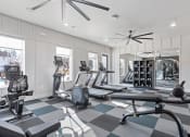 Thumbnail 8 of 48 - Sanctuary at Indian Creek's 24-hour on-site gym with free weights