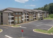 Thumbnail 23 of 43 - The newly constructed apartment home exteriors at Canopy Park Apartments in Pelham, AL