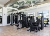 Thumbnail 22 of 48 - large fitness center with strength and cardio equipment at Lake Nona Concorde