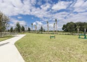 Thumbnail 40 of 44 - Fenced-in leash-Free Pet Park with agility course at Residences at The Green in Lakewood Ranch, FL