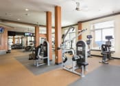 Thumbnail 30 of 42 - Fitness center with equipment at LandonHouse