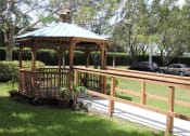 Thumbnail 7 of 18 - relaxing gazebo at B'nai B'rith I, II, & III apartments in deerfield beach