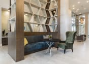 Thumbnail 4 of 44 - sofa, chair, and table in lobby nook at Residences at The Green