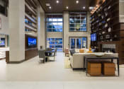 Thumbnail 25 of 42 - Clubhouse lobby with ultra high ceilings  at LandonHouse in Lake Nona