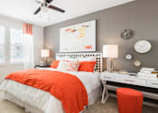Thumbnail 22 of 30 - spacious master bedroom with designer paint colors and plush carpet